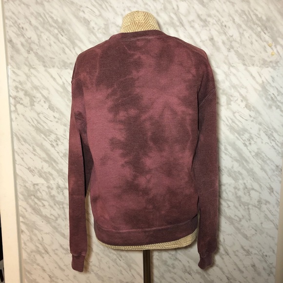 Obey Graphic Sweater Maroon Small - Picture 5 of 5